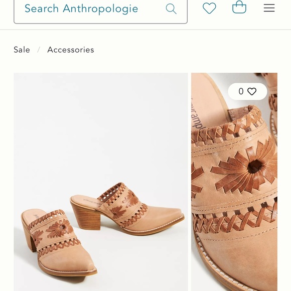 Jeffrey Campbell Woven Mules / Anthropologie size 8 - Picture 3 of 13